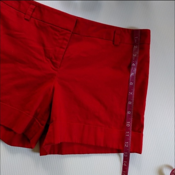 Express Red Shorts - Picture 2 of 4